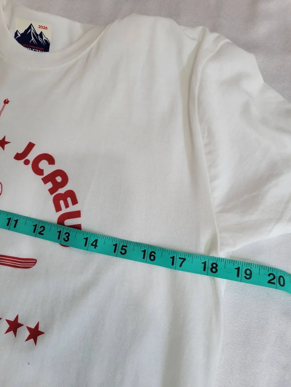 J Crew U.S. Ski & Snowboard by J.Crew classic-fit graphic T-shirt in vintage Tee